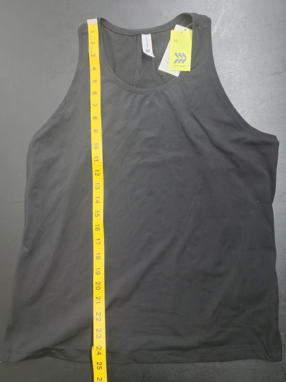 all in motion Black Athletic Tank Top